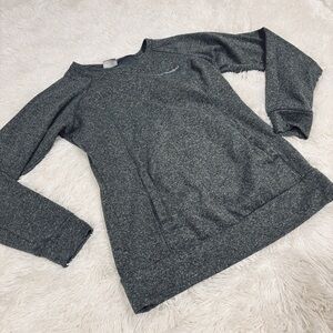 COLUMBIA marled gray woman’s pullover long sleeve w/pockets Size XS